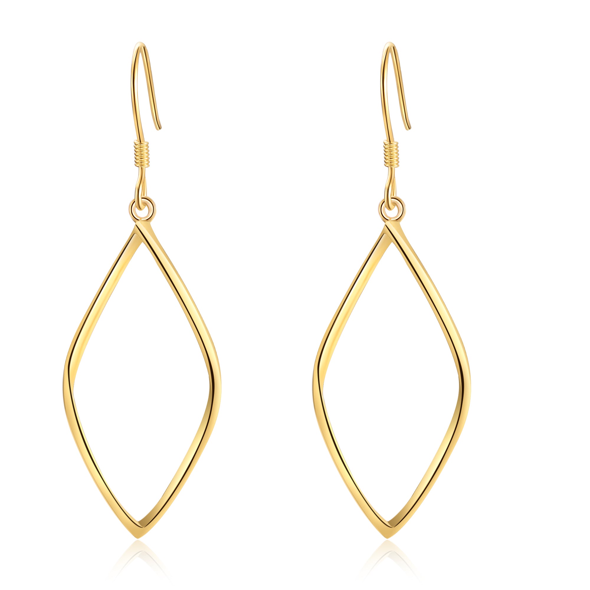 Beautiful pair of original shaped earrings by hidaaha - Hanging drops e -  Afrikrea